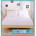 300TC 100% Baumwollsatin Weiß Spannbettlaken für California King Size Bett